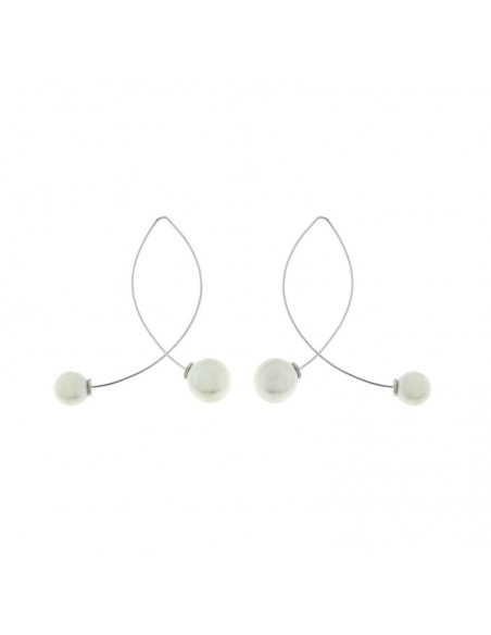 PENDIENTES SYMBOL CHERRY DE PERLAS