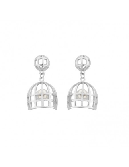 PENDIENTES SÍMBOLO JAULA