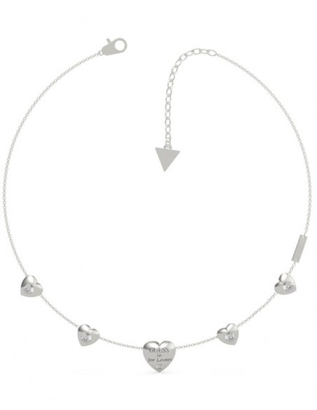 COLAR GUESS JEWELLERY "GUESS IS FOR LOVERS" COM SWAROVSKI UBN70028