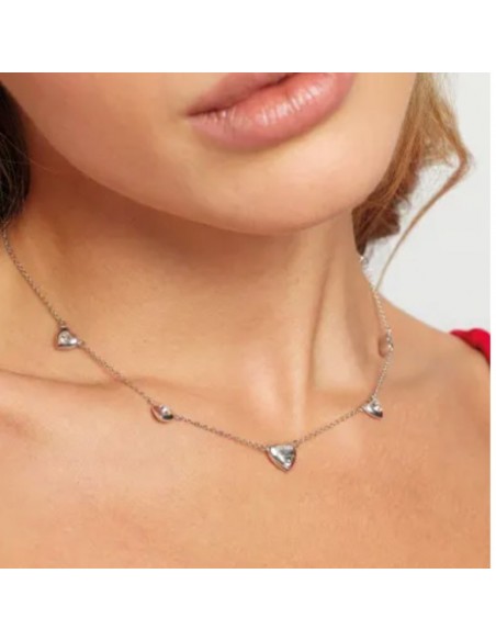 GUESS JEWELLERY "GUESS IS FOR LOVERS" NECKLACE WITH SWAROVSKI UBN70028