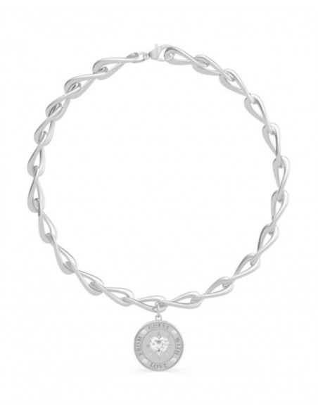 COLAR DE JÓIAS GUESS "FROM GUESS COM AMOR" COM SWAROVSKI UBN 70005